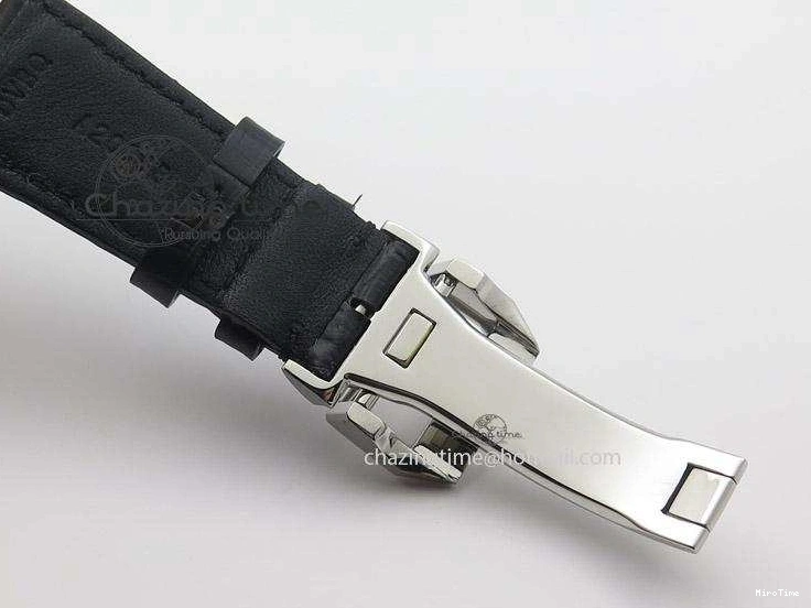 MIROTIME 0125 Bold Portuguese Real PR IW500704 ZF 1:1 Best Edition On Black Leather Strap A 7374